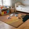 Floor Mat Soft Flannel Rug Non Slip Absorbent Mat for Bathroom Bedroom Home Decor Toca L Life World Game