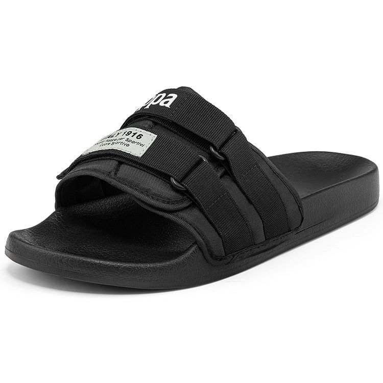 Kappa Velcro Sports Slippers Unisex Footwear Black K0CX5LT02D-990