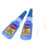 2 Pezzi 2G 401 Super Colla Adesivo Istantaneo Forte Asciugatura Rapida Trasparente Non Sbiancante Per Plastica Metallo Legno Ceramica Artigianato Uso Domestico