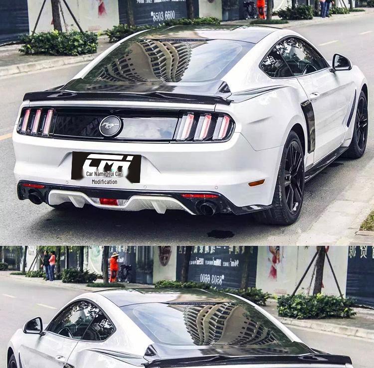 Carbon Fiber Side Skirts for 2015-2022 Ford Mustang Original Style