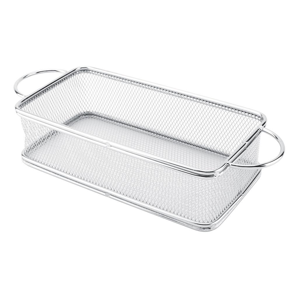 Edelstahl Frittierkorb Multifunktions-Netzfrittierkorb(27*12*6cm)