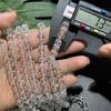 Natural Clear Quartz Wheel-Cut Loose Beads, 7x4.8mm, for DIY Jewelry Making