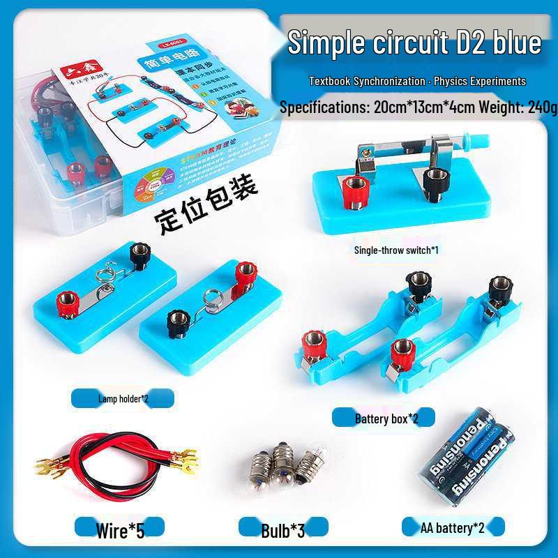 4th Grade Simple Circuit Science Kit: Light Up Bulbs for Primary & Junior High Physics