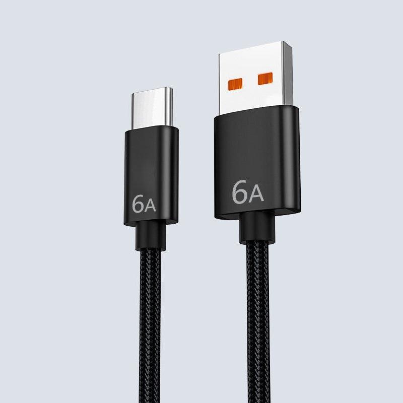

120W Dual Type-C Fast Charging Cable for Apple 15 & Huawei 6A