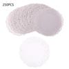  200 Pieces Round Flower Bottom Paper Use for Baking Small Cakes Hollow Flowers