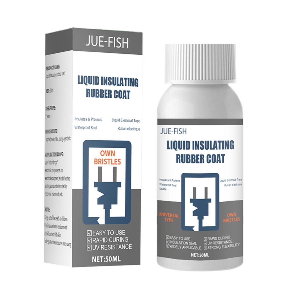 30/50ml Liquid Insulating Rubber Coat Waterproof Super Glue Insulation Sealant Liquid Tape Paste Pegamento Extra Fuerte Sealant