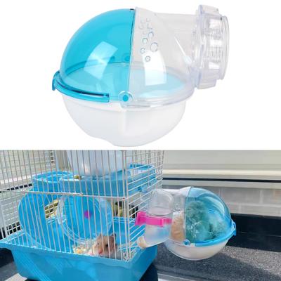 Pet Hamster Small Animal Bath Sand Room Bathroom Cage Box House Pets Hamster Mouse Small Animals Toilet For Hamster Mouse