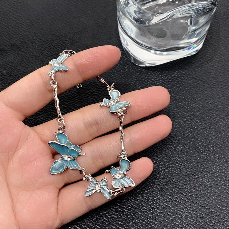 

Butterfly bracelet niche design sweet temperament high-grade exquisite light luxury versatile cold feeling outstanding bracelet