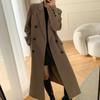 2025 Spring/Fall British Style Women's Mid-Length Slim Fit Trench Coat Blazer