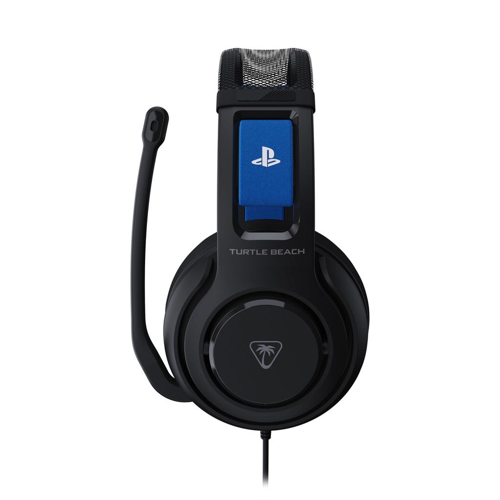 Officially Licensed SONY Atlas 200 Black Wired Gaming Headset for 50mm Foldable Unidirectional Memory and Floating Headband Warranty PS5/PS4
