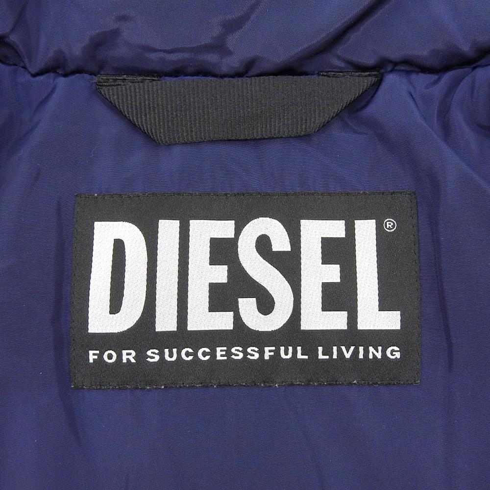 DIESEL RHAVA Hoody Puffer Jacket Men's Navy S Jacket S NavyUsed
