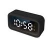 Charging Alarm Clock Bluetooth Speaker Radio Mirror Electronic Clock Two Sets of Alarm Clocks
