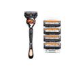 Men's 5-Blade Manual Razor Shaver with 5-Layer Blades