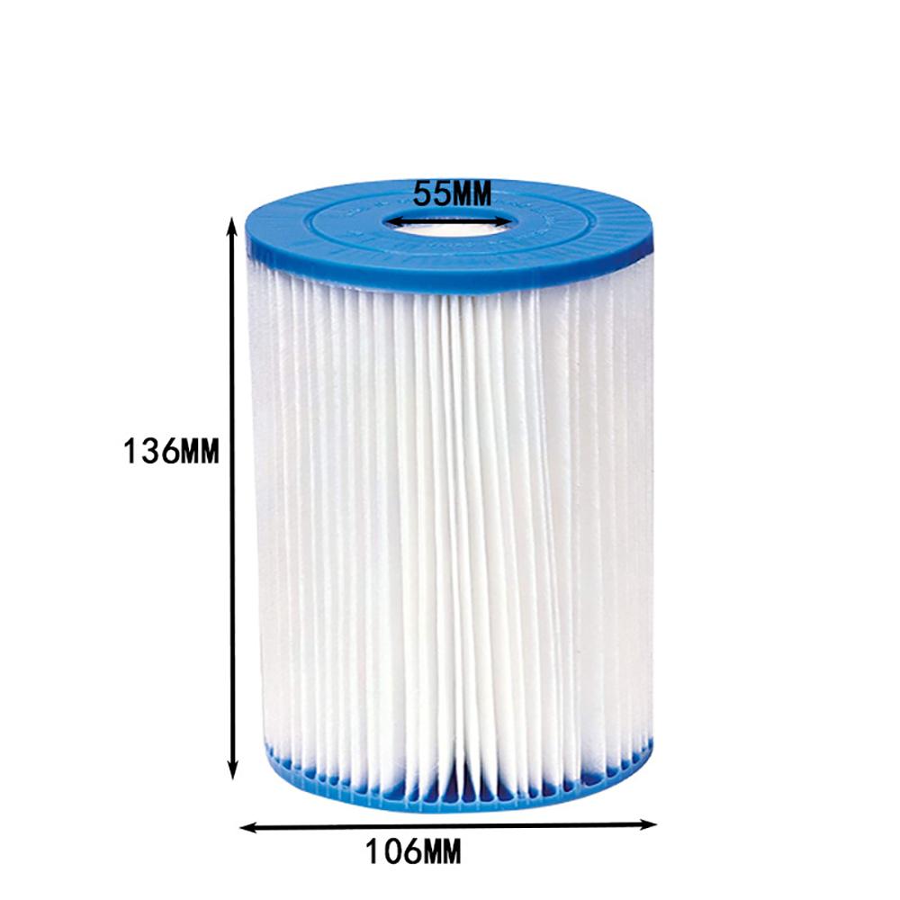 2PCS Pool Filter Cartridges For Swimming Pools Filter Pump Accessories Circulation Cartridges For BESTWAY TYPE II No. 2 4