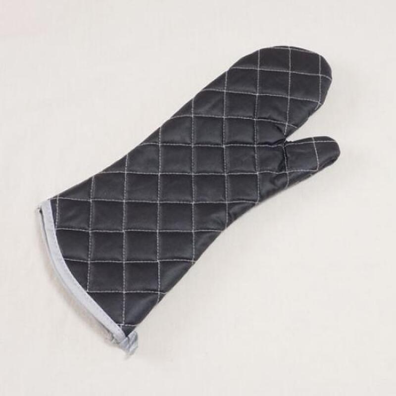 1 Cafeteria Baking Long Black Oven Glove