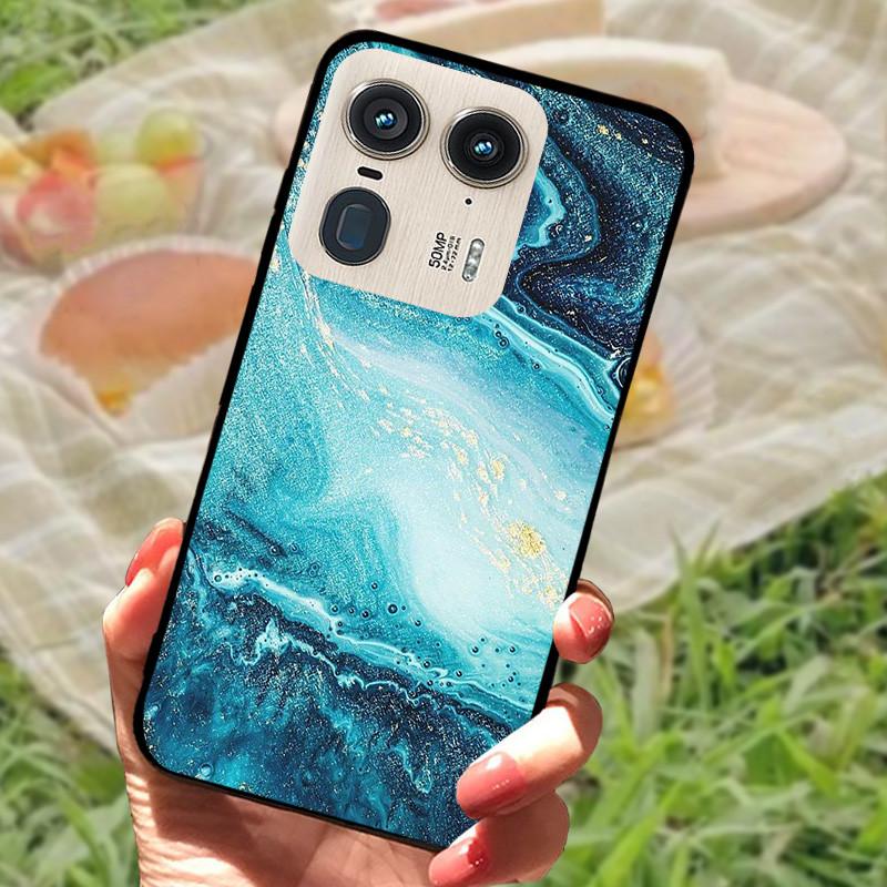 For Motorola Edge 50 ultra Case Marble Soft Silicone Shockproof Coque For Moto Edge 50 Fusion Protect Phone Case Edge50 ultra
