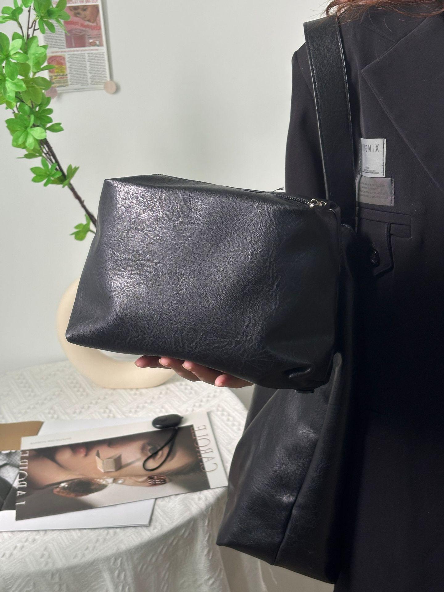 

Bag autumn and winter new large-capacity armpit bag lazy style student shoulder tote bag