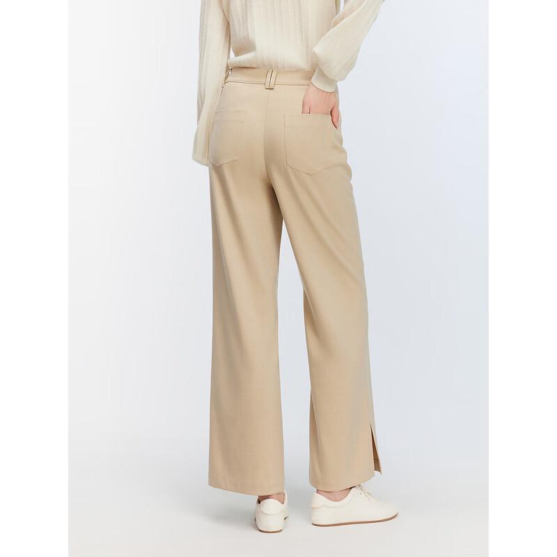 ELLE Women's French Commuter High-Waist Casual Pants