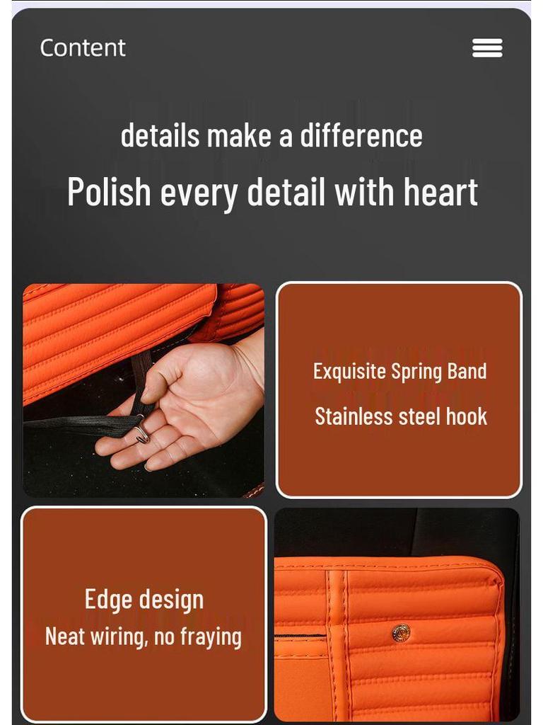 Changan CS15 Seat Back Anti-kick Mat - Protective and Child-safe Armrest Cover