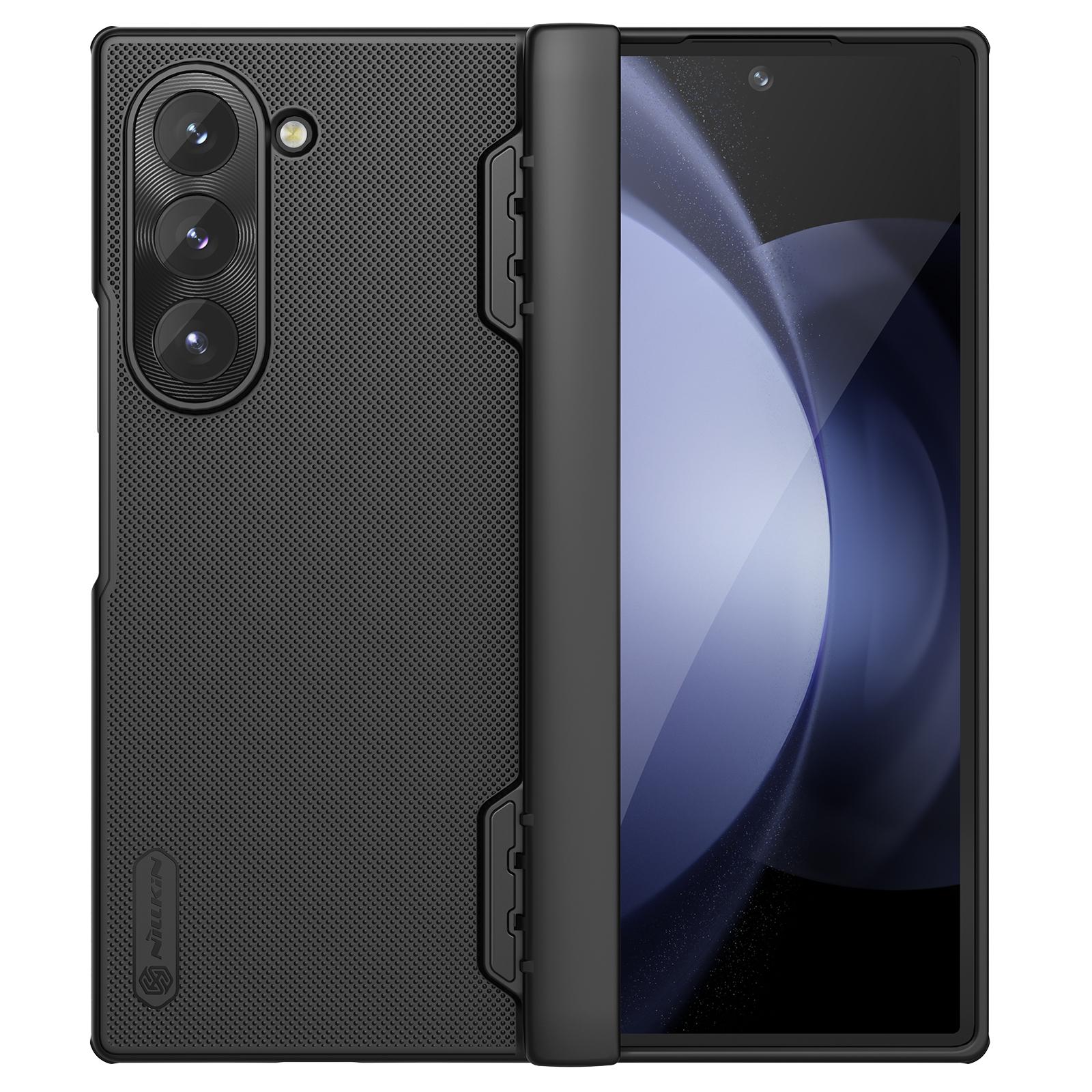 

Чехол для Samsung Galaxy Z Fold 6 5G, чехол Nillkin Super Frosted Shield, держатель для карандаша для Samsung Z Fold6 5G No Magnetic Black