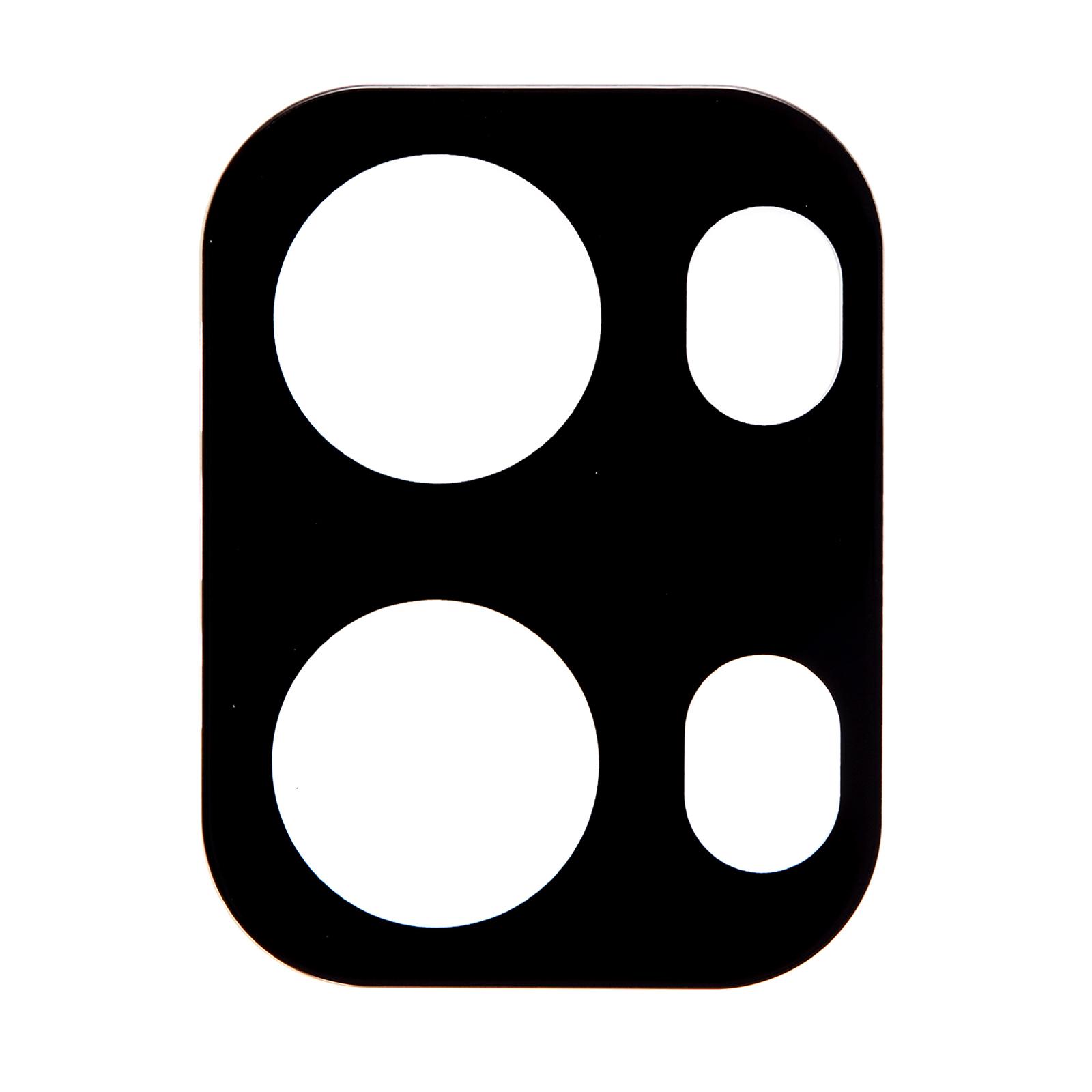 

For Oppo Reno13 Pro 5G Tempered Glass Lens Protector Black Silk Printing Camera Lens Film Type A