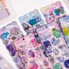 3D gefüllte Aufkleber DIY Projekt Aufkleber Bunte 3D flüssigkeitsgefüllte Aufkleber für Scrapbooking Laptop Dekorationen Niedlich für Handy