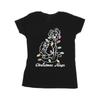 Disney Womens/Ladies Lady And The Tramp Christmas Hugs Cotton T-Shirt