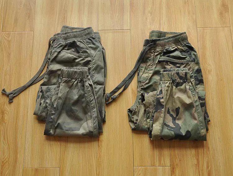 Αθλητικό Παντελόνι Τζόκινγκ Καμουφλάζ Γρήγορης Ξήρανσης Ελαφρύ Αναπνέον - Ελαστική Μέση, Καλοκαιρινό Παντελόνι Cargo