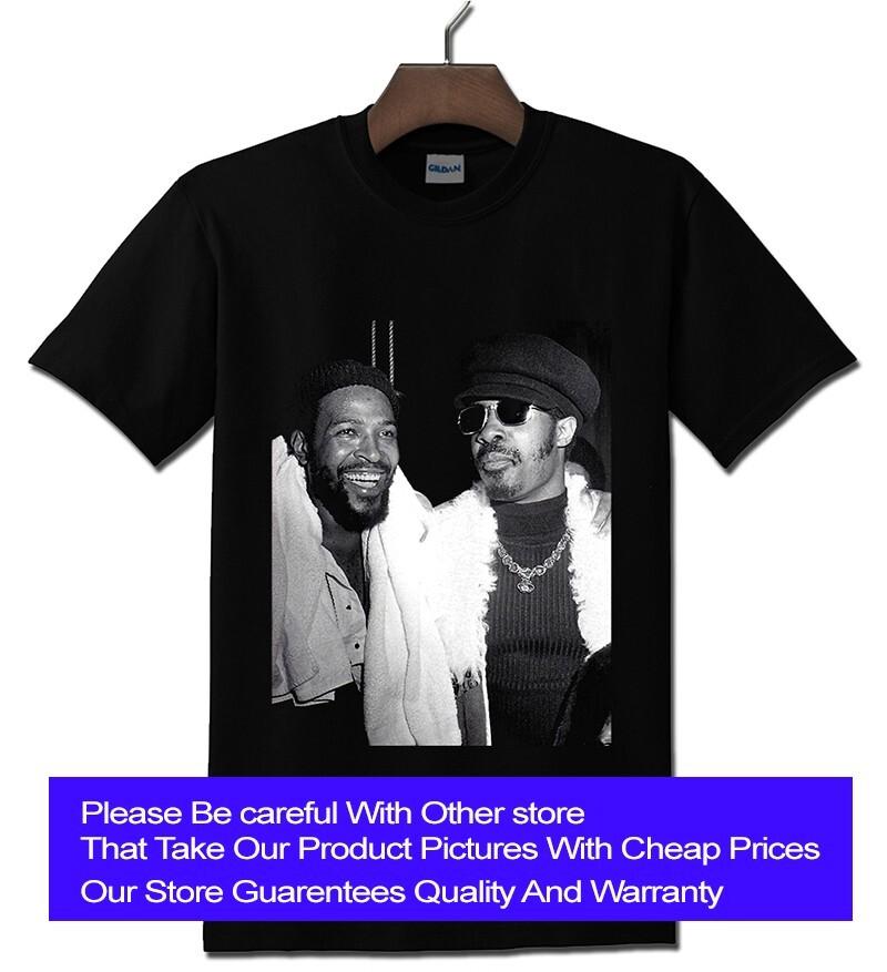 Stevie wonder Marvin Gaye T-shirt, New T shirt, Dad Mom gift T shirt S - 5XL Unisex T-Shirt M