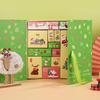 Luxury Christmas Countdown Calendar: 24 Empty Boxes for Surprises