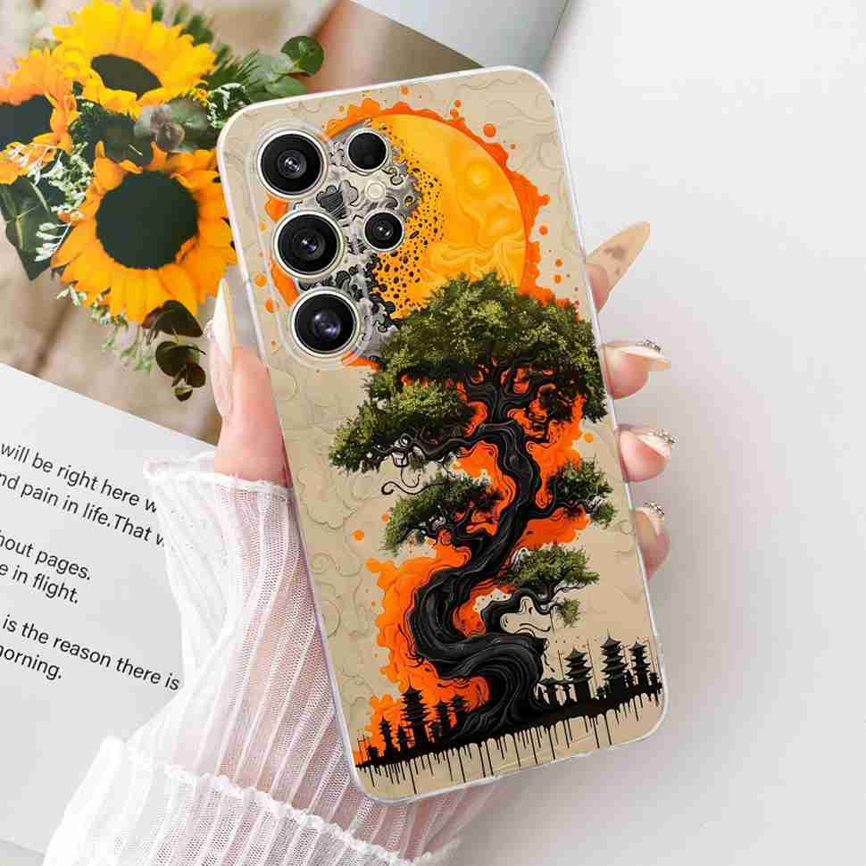 For Samsung Galaxy S25 Ultra 5G Case Beautiful Butterfly Soft Silicone Cover For Samsung S 25 S25 Ultra SM-S938B Casing Coque
