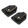 2PCS RC Steering Knuckle Portal Covers Brass Outer Portal Drive Housing Cover for Axial 118 UTB18