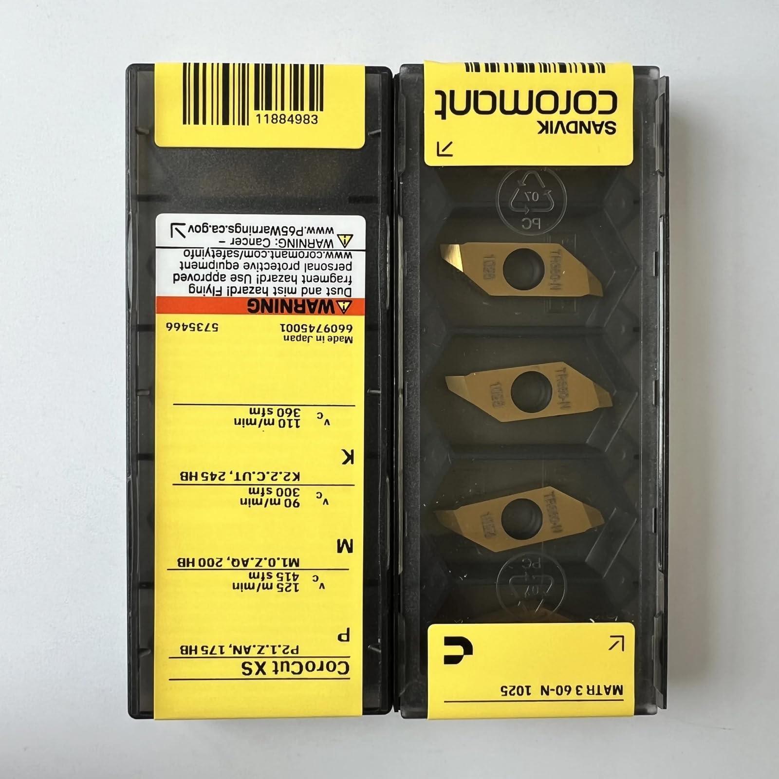 

MATR360-N 1025 / CNC lathe carbide blade 10 Pcs