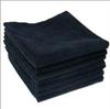 Ultra-Absorbent Black Microfiber Hair & Bath Towel for Home & Salon Use