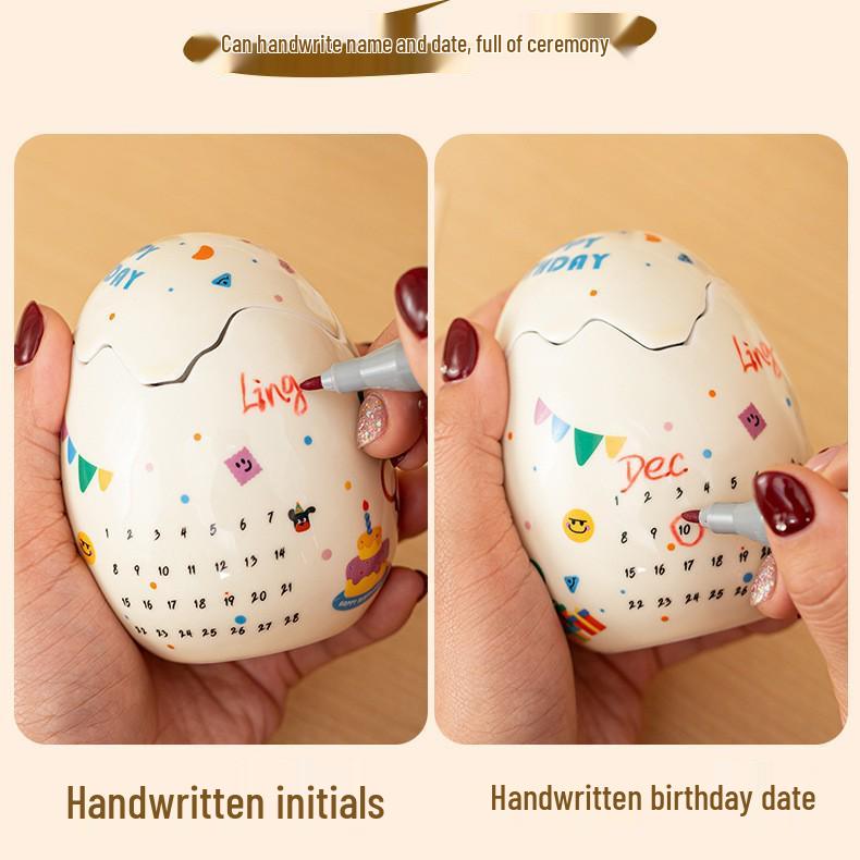 

Birthday Egg Scented Candle - Unique High-End Gift for Boys, Girls, and Best Friends Birthdays
