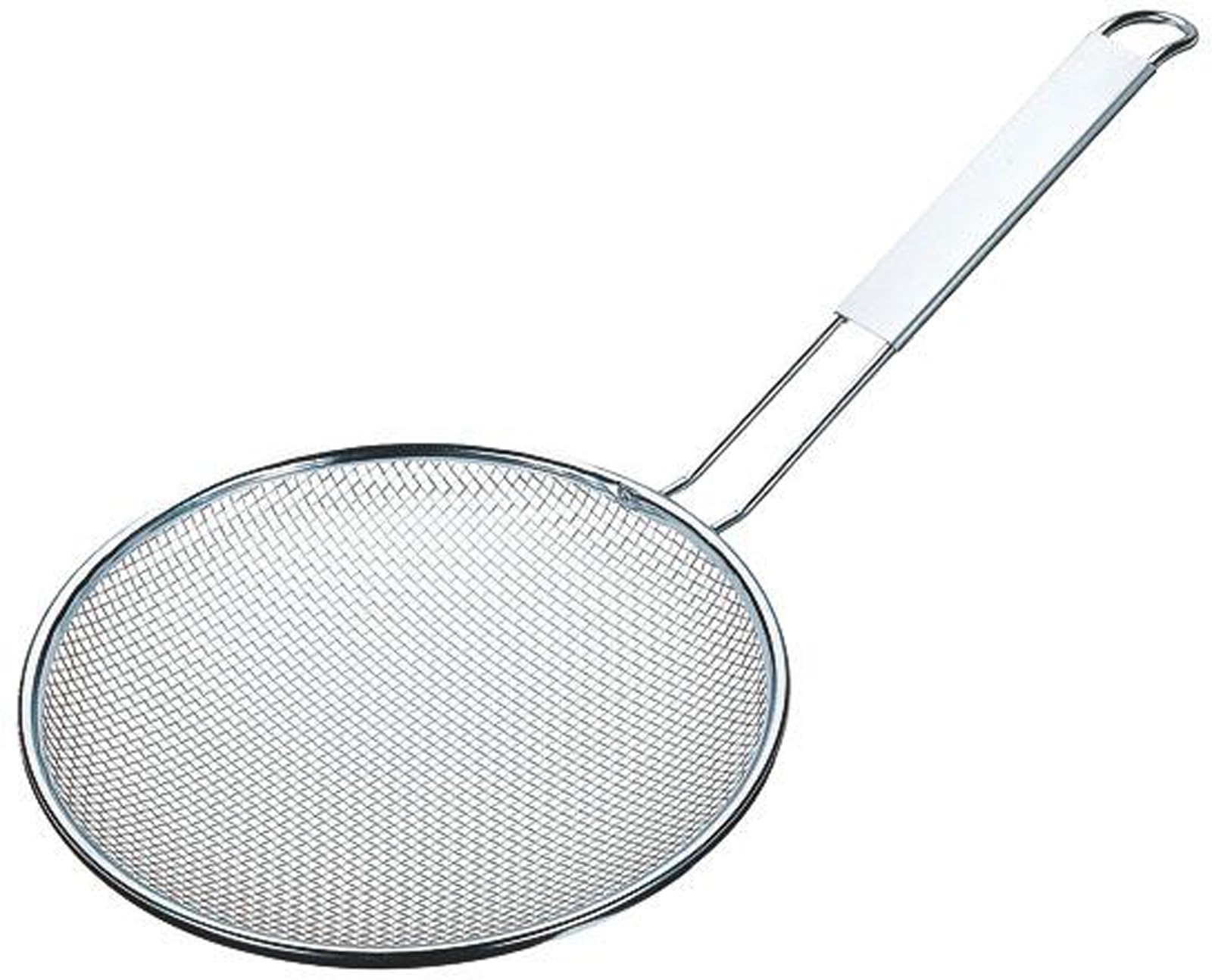

Three Snow Back Fat Strainer, 24cm, 18-8 Stainless Steel, Commercial Grade, Tsubame-Sanjo, Made in Japan, Three Snow Shinkoshi Works, 10027