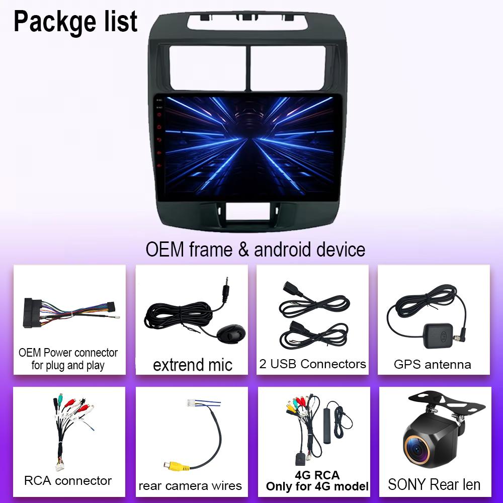 Car Radio For Toyota Avanza 2010 - 2015 Android 13 Auto Multimedia Player GPS WIFI 4G Navigation Stereo Head Unit No 2din DVD BT