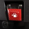 HASEPRO Magical Carbon NEO Fuel Lid Opener Emblem TYPE A Red NFOE-1RED