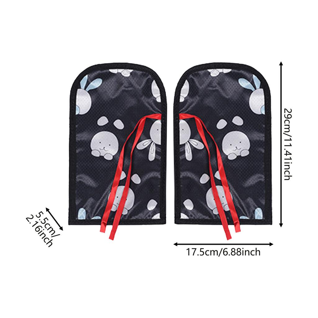 Summer sunshade Motorcycle Handlebar Gloves Breathable Anti-Slip Scooter Grip Sunshade Fits for Most Vehicles Handlebars