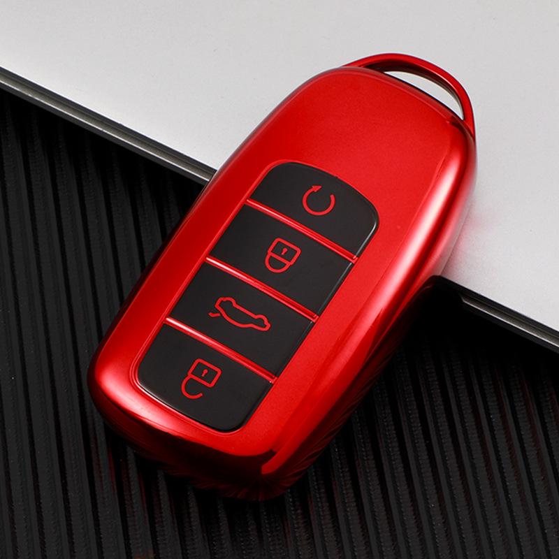 Compatible Key Case for Chery Arrizo 5, GX Tiggo 8/7/5X (2020 Model) - Includes Car Key Bag & Buckle