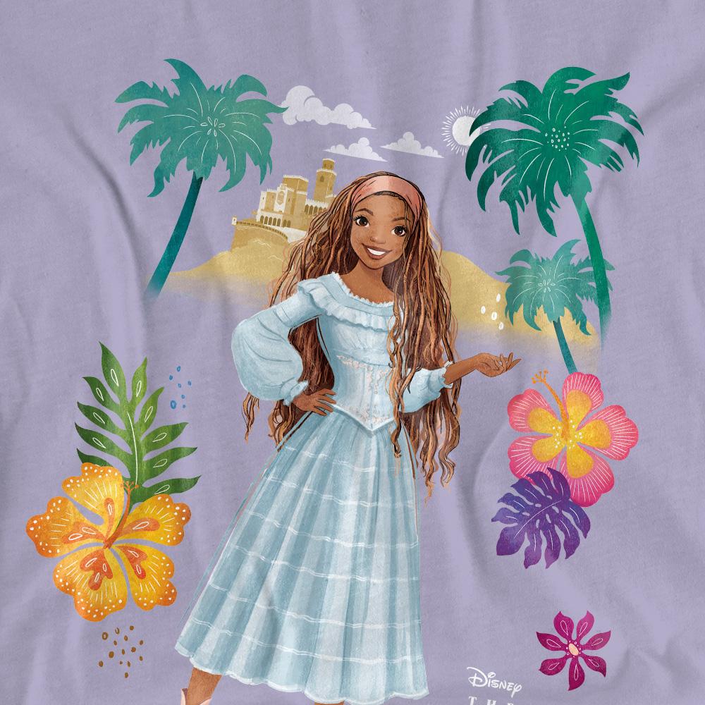 The Little Mermaid Womens/Ladies Island Girl Ariel T-Shirt