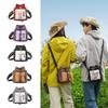 Shoulder Bag Unisex Drawstring Beveled Mobile Phone Bag Outdoor Messenger Bag