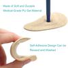 Unisex Gel Arch Support Cushions Adhesive Shoe Insoles Pad Relieve Pressure
