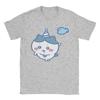 Mens Chiikawas Blue T Shirt  Cotton Clothing Leisure Short Sleeve Crew Neck Tee Shirt Plus Size TShirt
