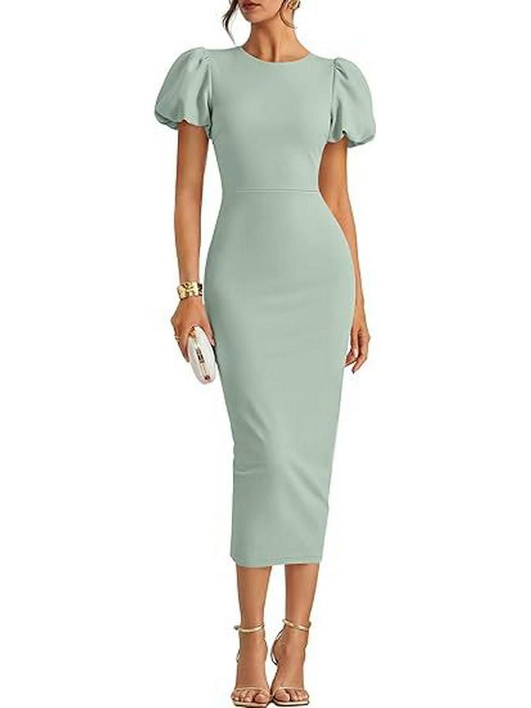 2026 Elegant Slit Slim Fit Dress for Women