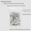 100pcs/lot 3 4 5 6 8 10 12 mm Stainless Steel Blank Earring Stud Base Cabochon Cameo Settings For DIY Jewelry Making Findings