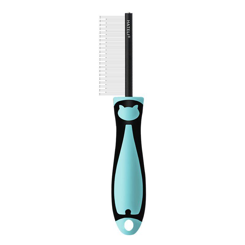 Dog Comb Stainless Steel Grooming Pet Hair Remover Cat Hair Comb Grooming  Cat Handle Cat Comb Smooth Hair Brush Dog Accessories