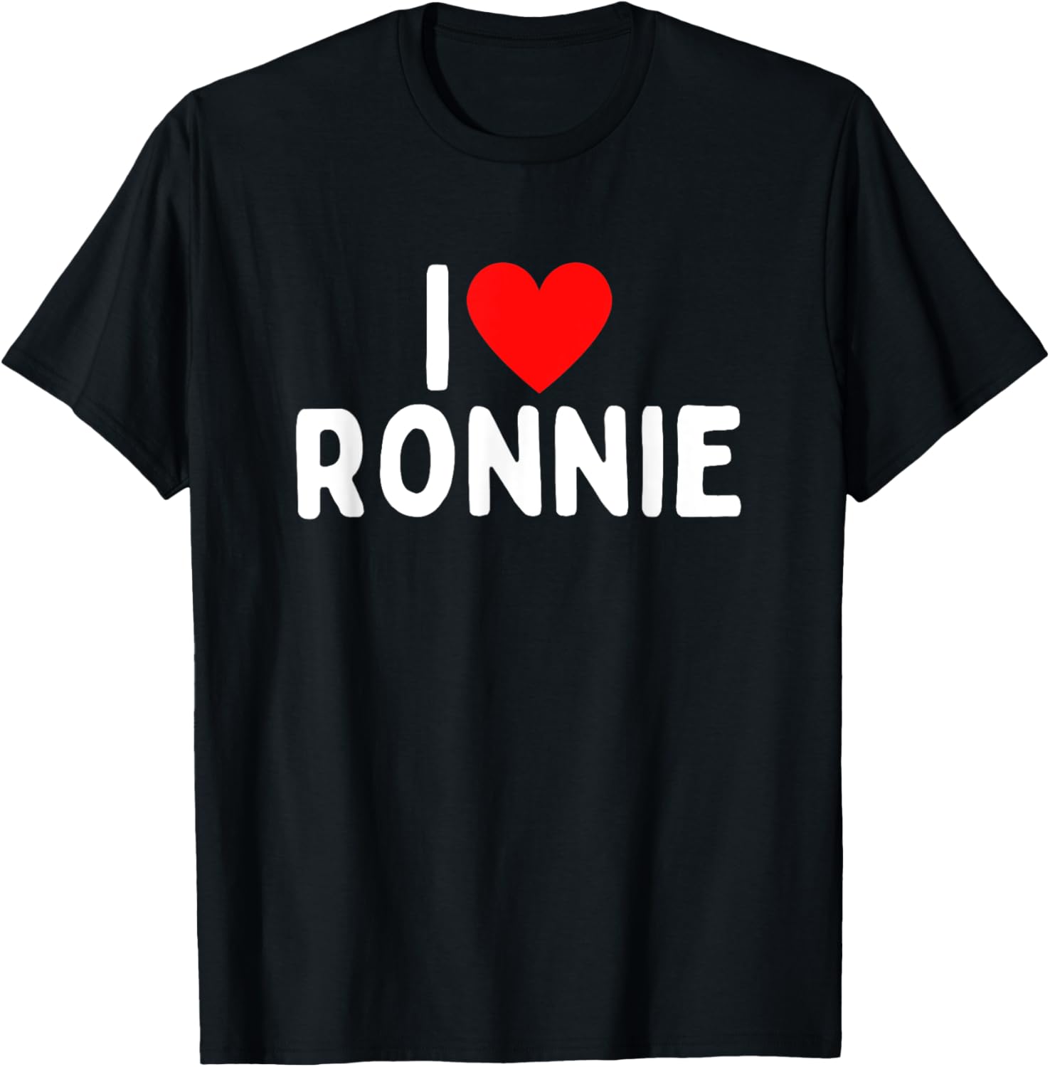 I Love Ronnie T-Shirt S разноцветный