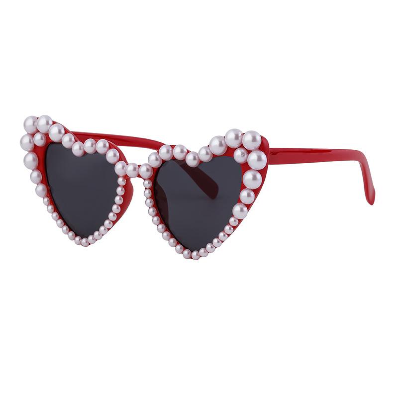 

JYL TS Women s Heart-Frame Pearl - Luxury Street Party Sunglasses WF-17070 c-1802 шампунь кольору