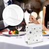 Porta Servilletas Acrílico de Fácil Acceso Forma de U Premium Estante para Servilletas Creativo Transparente Accesorio de Cocina Uso en Restaurante